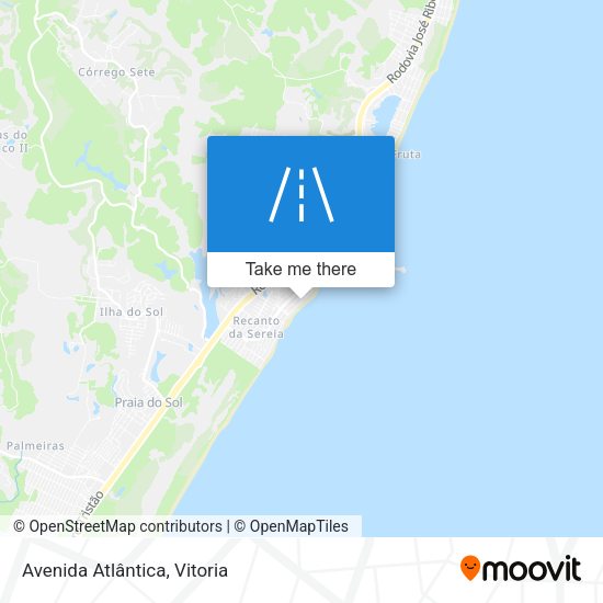 Avenida Atlântica map