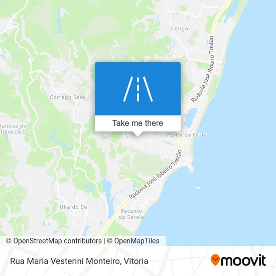 Rua Maria Vesterini Monteiro map