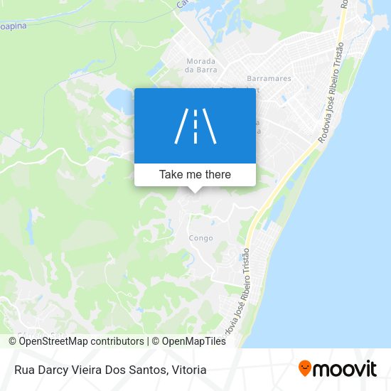 Rua Darcy Vieira Dos Santos map