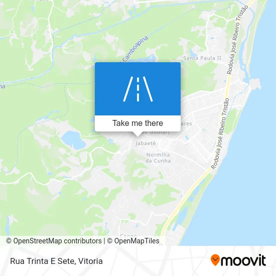 Rua Trinta E Sete map