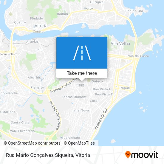 Rua Mário Gonçalves Siqueira map