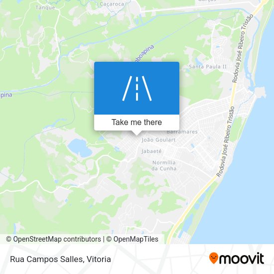 Rua Campos Salles map