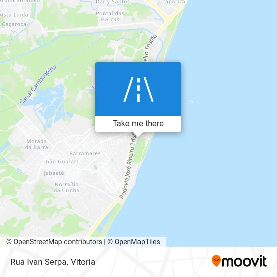 Rua Ivan Serpa map
