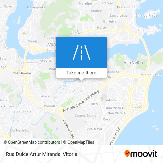 Rua Dulce Artur Miranda map