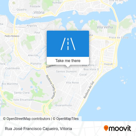 Rua José Francisco Cajueiro map