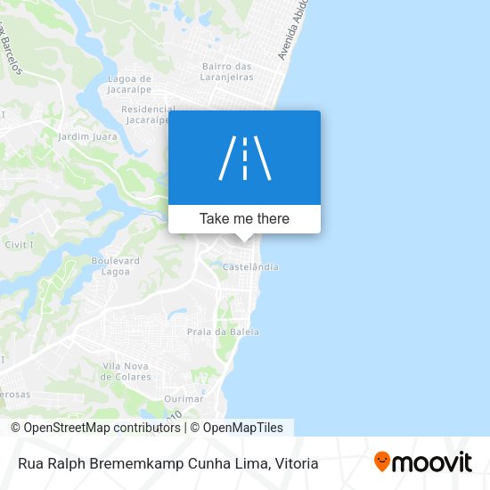 Rua Ralph Brememkamp Cunha Lima map