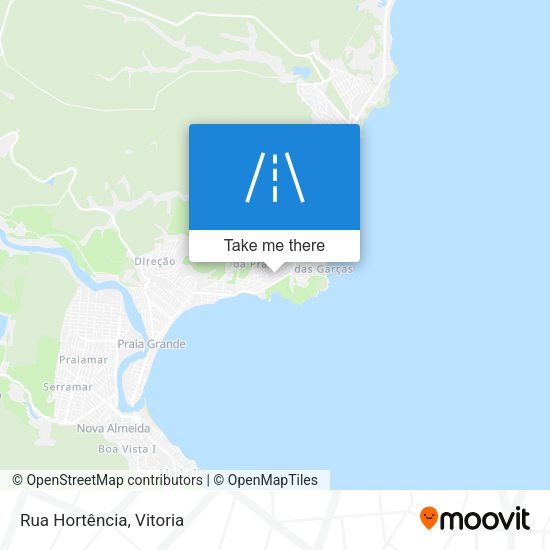 Rua Hortência map
