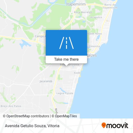 Avenida Getulio Souza map