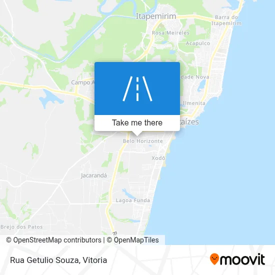 Rua Getulio Souza map