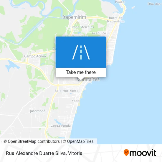 Rua Alexandre Duarte Silva map