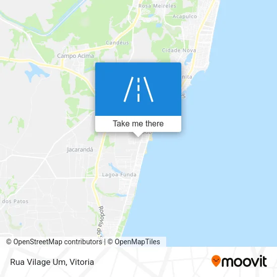 Rua Vilage Um map
