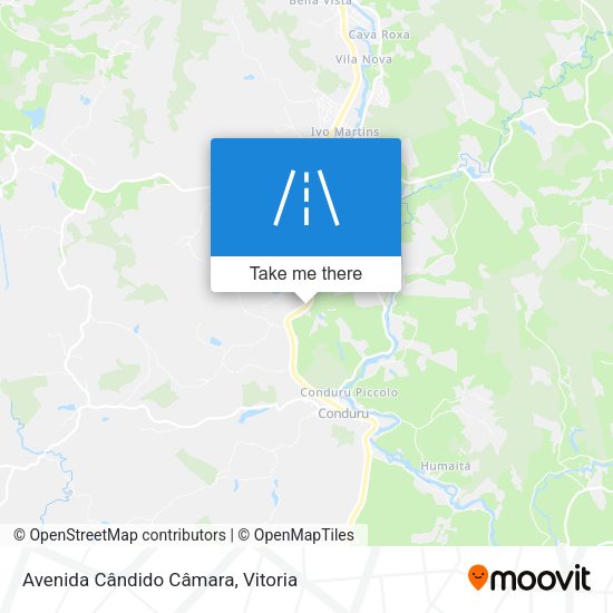 Avenida Cândido Câmara map