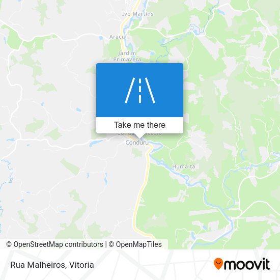 Rua Malheiros map