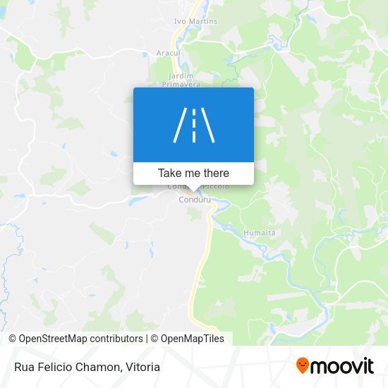 Rua Felicio Chamon map