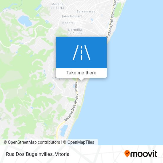 Rua Dos Bugainvilles map