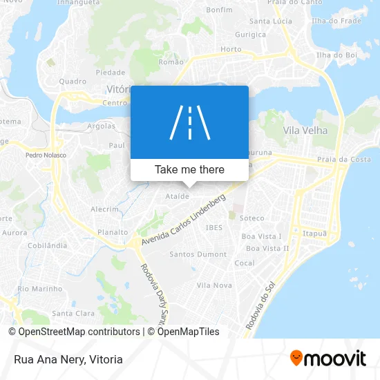 Rua Ana Nery map