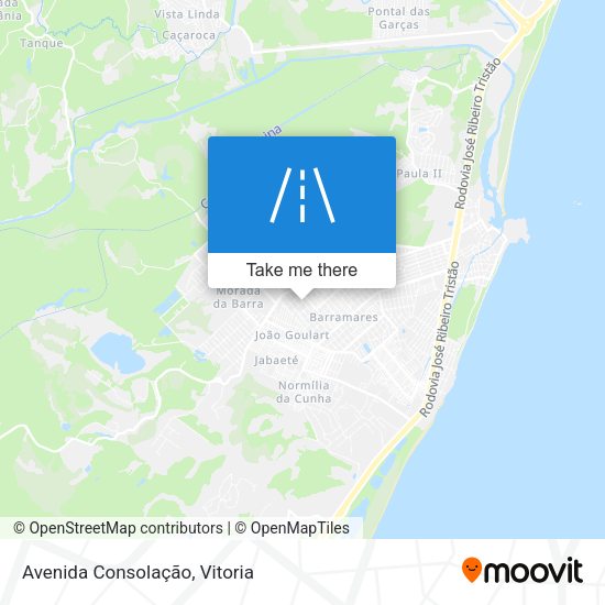 Avenida Consolação map