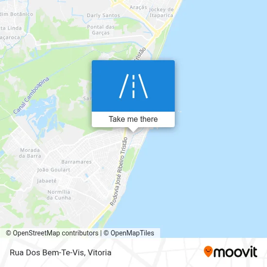 Rua Dos Bem-Te-Vis map