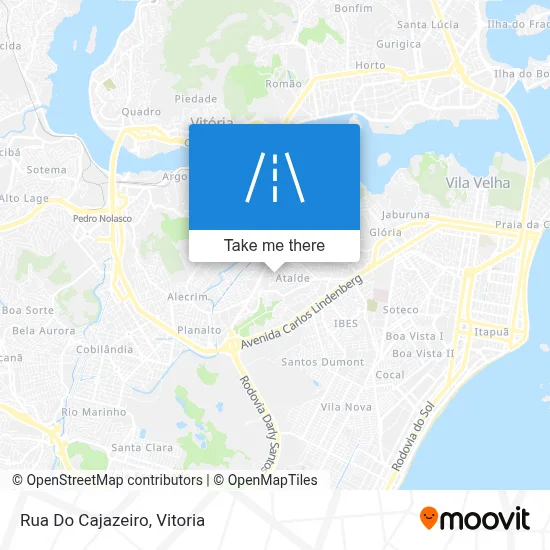 Rua Do Cajazeiro map