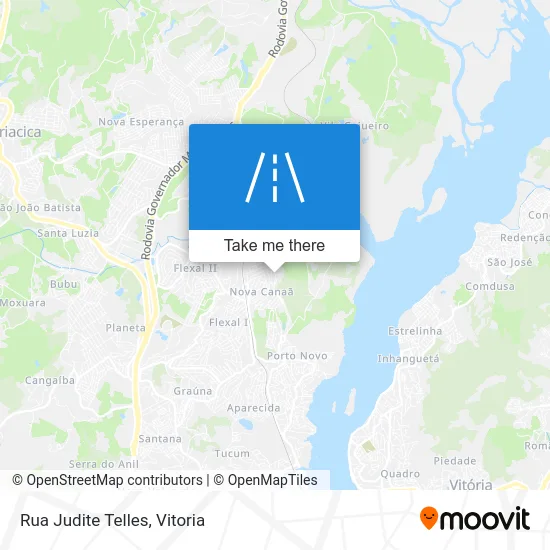 Rua Judite Telles map