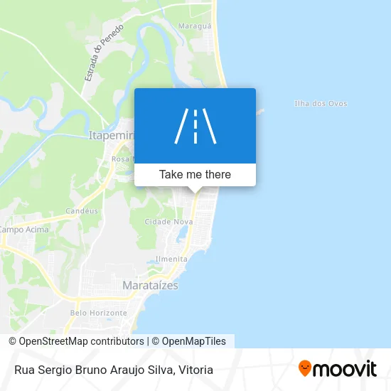 Rua Sergio Bruno Araujo Silva map