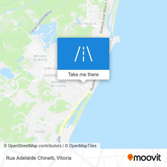 Rua Adelaide Chinelli map