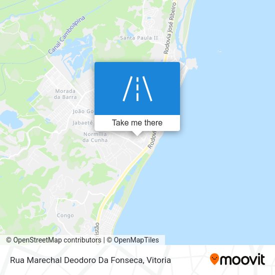 Rua Marechal Deodoro Da Fonseca map
