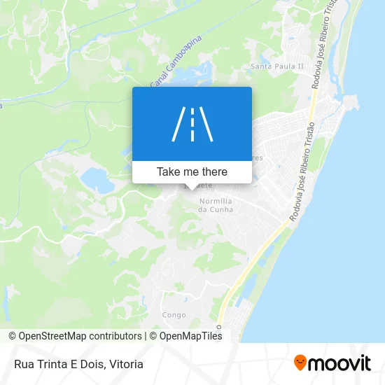 Rua Trinta E Dois map