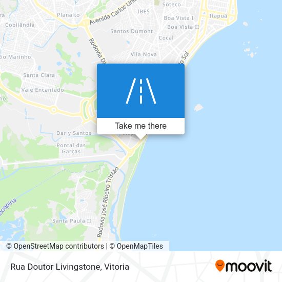 Rua Doutor Livingstone map