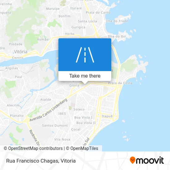 Rua Francisco Chagas map