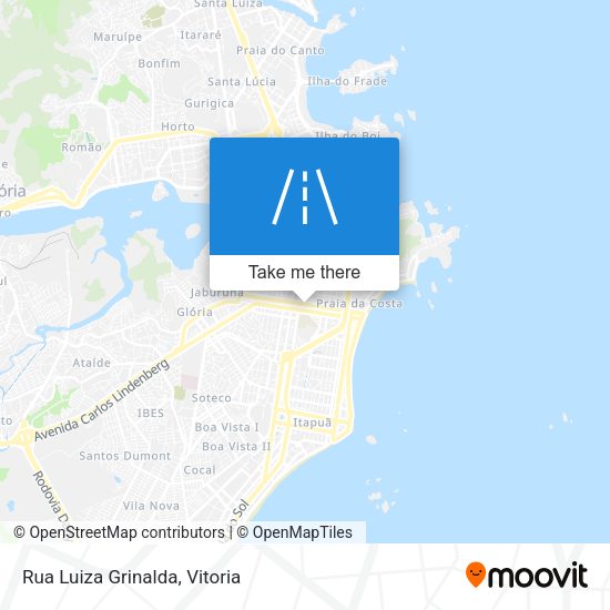 Rua Luiza Grinalda map