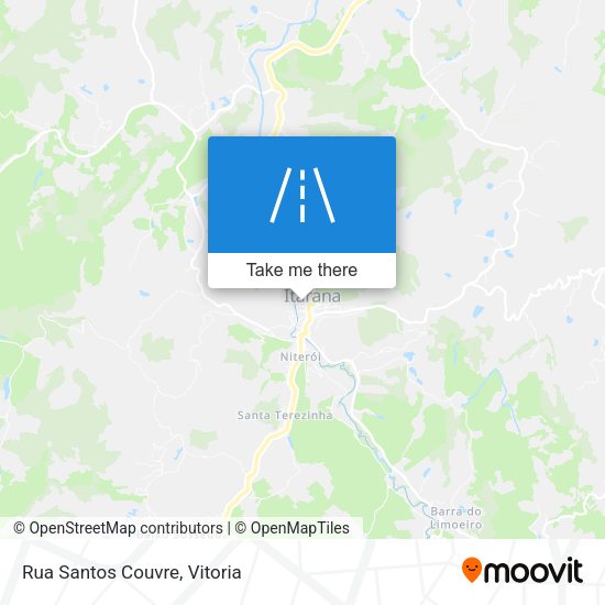 Rua Santos Couvre map