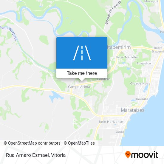 Rua Amaro Esmael map