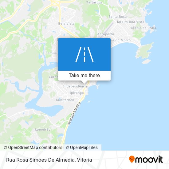 Rua Rosa Simões De Almedia map