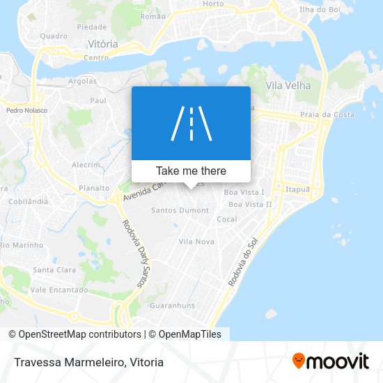Travessa Marmeleiro map