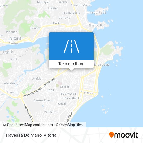 Travessa Do Mano map