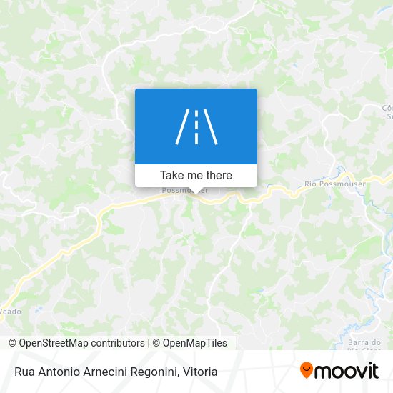 Rua Antonio Arnecini Regonini map