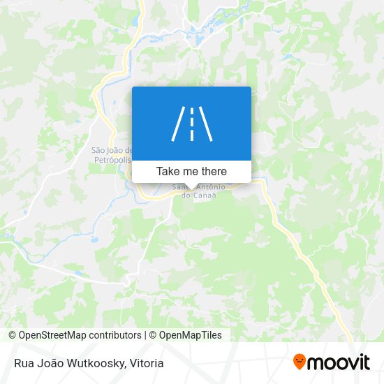 Rua João Wutkoosky map