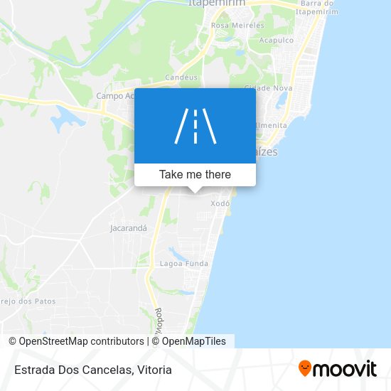 Estrada Dos Cancelas map