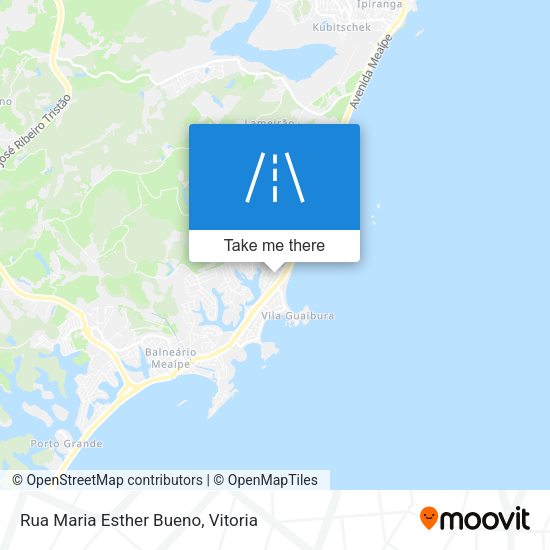 Rua Maria Esther Bueno map