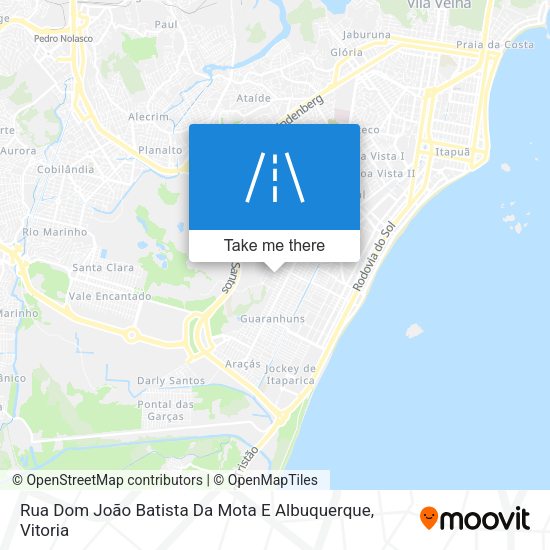 Rua Dom João Batista Da Mota E Albuquerque map
