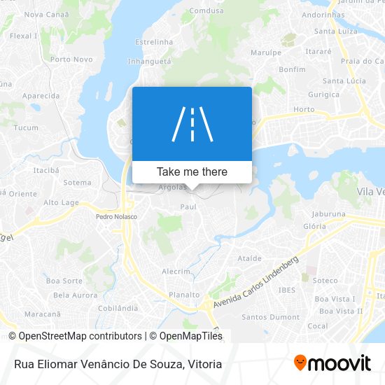 Rua Eliomar Venâncio De Souza map
