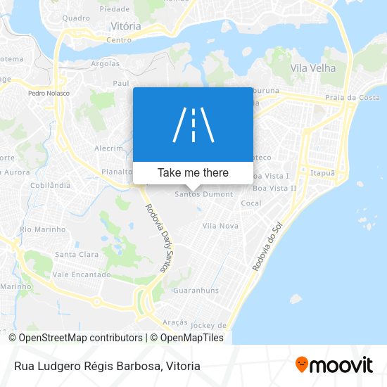 Rua Ludgero Régis Barbosa map