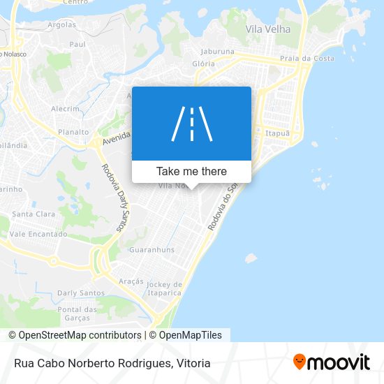Rua Cabo Norberto Rodrigues map