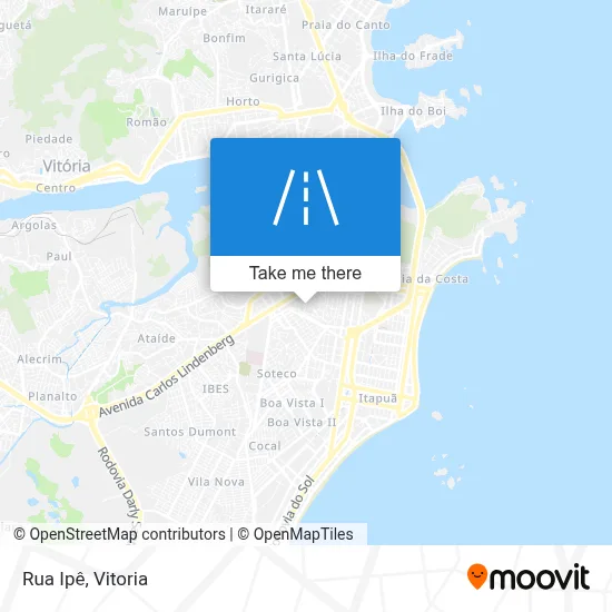 Rua Ipê map