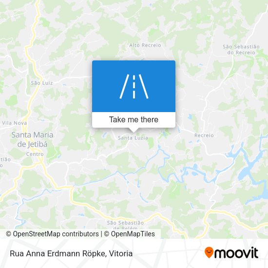 Rua Anna Erdmann Röpke map