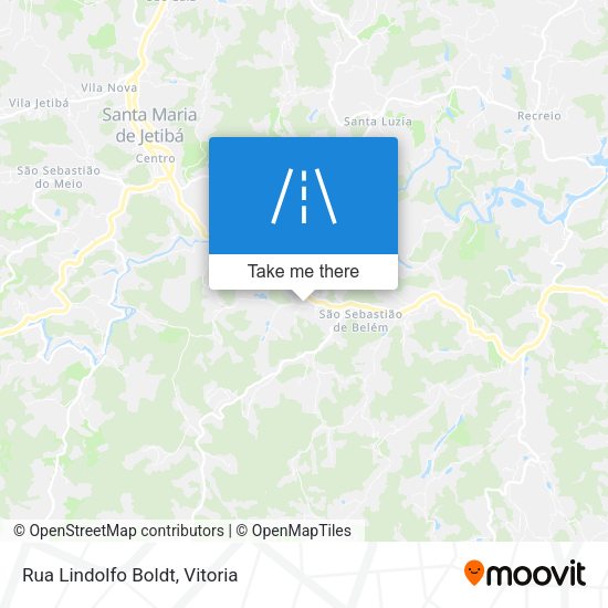 Rua Lindolfo Boldt map