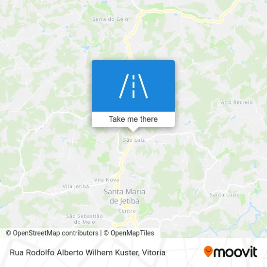 Rua Rodolfo Alberto Wilhem Kuster map