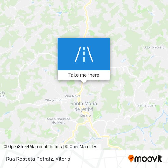 Rua Rosseta Potratz map