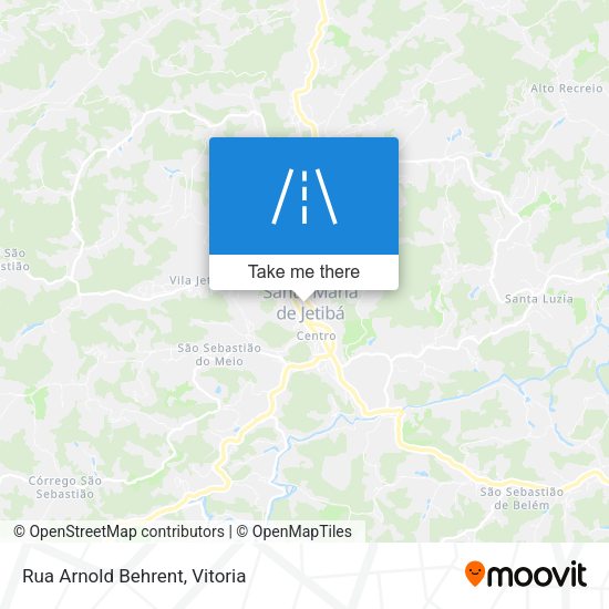 Rua Arnold Behrent map